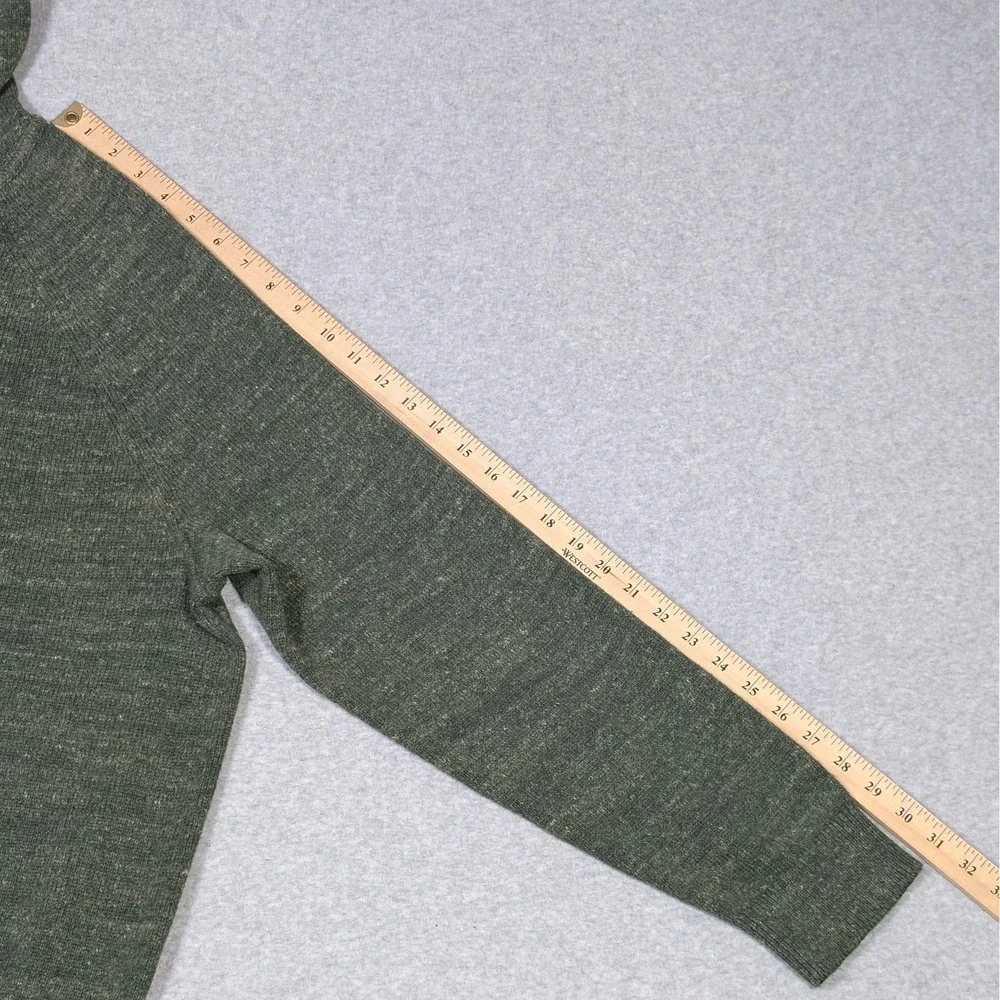 Banana Republic Knitted Popover Hoodie Sweater Mens 2XL XXL Pullover Green New